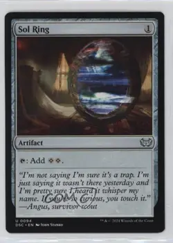 Sol Ring Magic: Duskmourn: House of Horror Commander DSC #0094 - Image 1