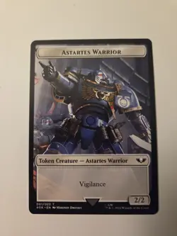 Astartes Warrior Robot - Token 40K LP MTG 01/23 - Image 1