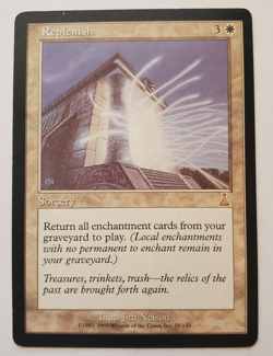 1x Replenish Urza's Destiny MTG Magic the Gathering LP - Image 1