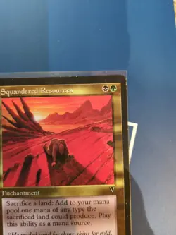 Squandered Resources Visions MtG LP - Image 4