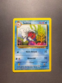 Pokemon TCG Seaking Base Set 2 60/130 Unlimited 1999-2000 Wizards Base Set 2 - Image 3
