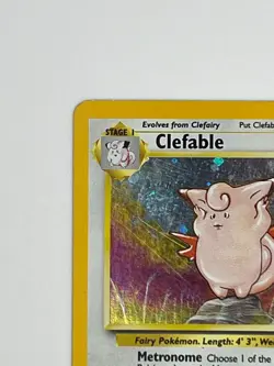 Pokemon TCG - Clefable 5/130 Holo Rare - Base Set 2 - Image 3