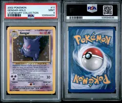 Pokemon TCG 2002 Gengar Legendary Collection 11/110 Holo Rare PSA 9 Mint - Image 3