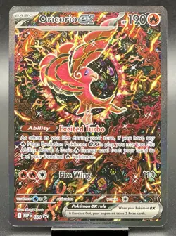 Pokemon Oricorio Ex #024 Holo Exclusive Black Star Promo Phantasmal Flames NM - Image 1
