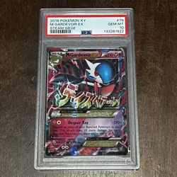 2016 POKEMON STEAM SIEGE M GARDEVOIR EX #79 PSA 10 GEM MINT - Image 1