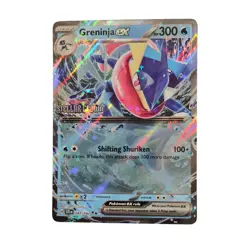 Carta Pokemon - Greninja 41 Ex Stellar Crown Stamped Promo - Blackstar ENG SCR - Image 1