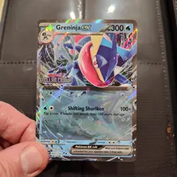 Carta Pokemon - Greninja 41 Ex Stellar Crown Stamped Promo - Blackstar ENG SCR - Image 3