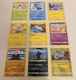 Pokemon McDonalds 2022 - COMPLETE NON-HOLO SET - 9 Non-Holo Cards - Image 1