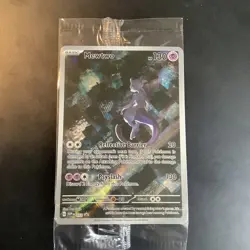 Pokemon TCG Mewtwo SVP 052 Scarlet & Violet 151 UPC Promo - SEALED - Image 1