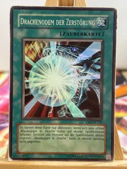 Drachenodem Der Zerstorung DR2-DE150 Super Rare Deutsch VG YUGIOH - Image 1