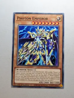PHOTON EMPEROR PHHY-EN001 Yu-Gi-Oh! Photon Hypernova 1st Edition COMMON NM - Image 1