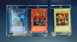 Slifer the Sky Dragon (Secret Rare) GBI-001,002,003 Yu-Gi-Oh! NM - Image 1