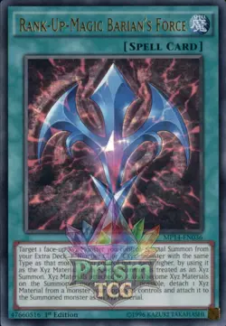 1st ed Rank-Up-Magic Barian's Force ultra rare MP14-EN036 Yugioh - Image 1