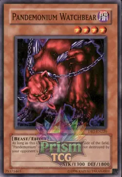 Pandemonium Watchbear DR1-EN220 Yugioh - Image 1