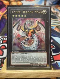Yu-Gi-Oh! | Cyber Dragon Nova | SDCR-EN038 | Ultra Rare | 1st Edition - Image 1