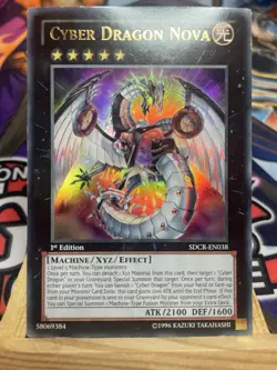 Yu-Gi-Oh! | Cyber Dragon Nova | SDCR-EN038 | Ultra Rare | 1st Edition - Image 2