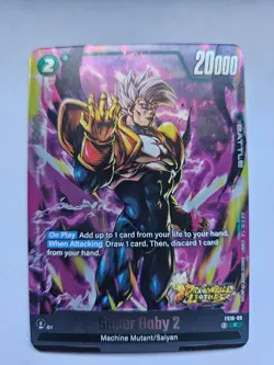 x4 Super Baby 2 FS10-09 Dragon Ball Legends Card - Image 2