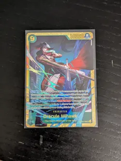 Dracule Mihawk OP14-119 SEC The Azure Sea's Seven - ONE PIECE Card Game English - Image 1