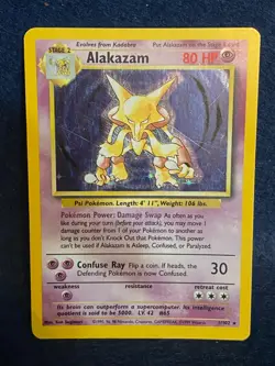 Vintage Pokemon Base set Card lot from original WOTC Release 4 Rare Holos - Image 3