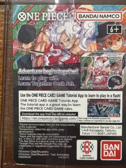 Sealed Monkey D Luffy NCAAB College BBall Promo card P-055 One Piece READ DESC. - Image 3