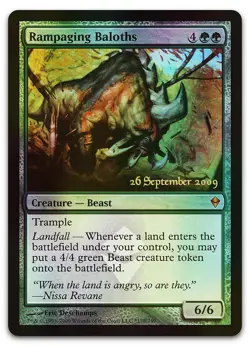 Rampaging Baloths #178 (Foil) (NM) Prerelease Cards PRE Magic MTG - Image 1