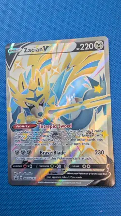 Zacian V (Shiny) Swsh292 Swsh: Sword & Shield Promo Cards Holo - Image 1