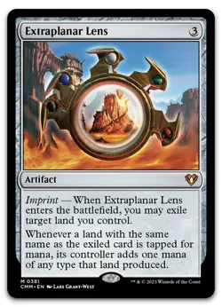 Extraplanar Lens #381 (NM) Commander Masters CMM Magic MTG - Image 1