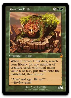 Protean Hulk (Retro Frame) #353 (NM) Ravnica Remastered RVR Magic MTG - Image 1
