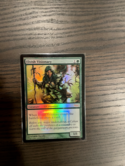 Elvish Visionary (Foil FNM Promo) NM - Image 1