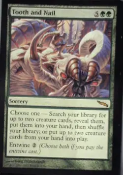 Tooth and Nail - Mirrodin: #134, Magic: The Gathering Nm C252 - Image 1