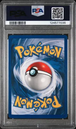 1999 POKEMON BASE SET SHADOWLESS #1 ALAKAZAM-HOLO PSA 8 - Image 2