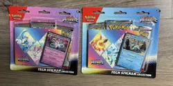 Pokemon TCG Prismatic Evolutions Tech Sticker Collection Lot of 2 - Image 1