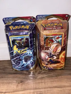 Pokemon TCG Sword & Shield Inteleon Cinderace Theme Deck Lot 2 Sealed Boxes - Image 1