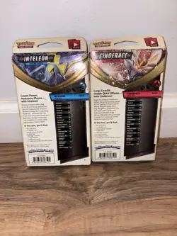 Pokemon TCG Sword & Shield Inteleon Cinderace Theme Deck Lot 2 Sealed Boxes - Image 4
