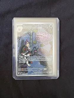 Team Rocket's Weezing 199/182 Illustration Rare Destined Rivals Pokemon NM-MINT - Image 1