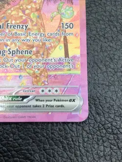 B6 2024 Pokemon Surging Sparks Alolan Exeggutor EX #242/191 Special Illustration - Image 4