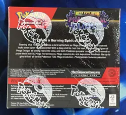 Pokemon 2025 Mega Evolution Phantasmal Flames Booster Box TCG Sealed Nm Mint - Image 3