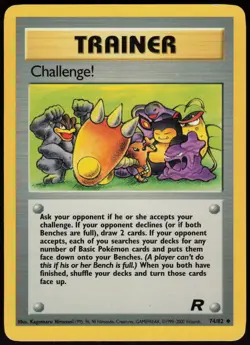 Challenge! 74/82 Uncommon Team Rocket Pokemon - Image 1
