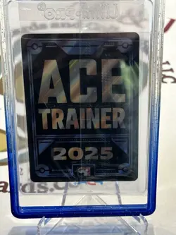 Pokemon TCG Celebratory Fanfare 2025 Ace Trainer Reward Black Star Promo Sealed - Image 2