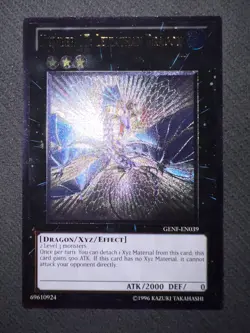 Yugioh Number 17: Leviathan Dragon Unlimited Edition Ultimate Rare GENF-EN039 NM - Image 2