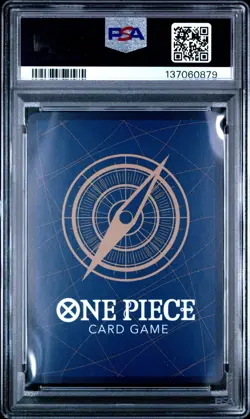 2025 ONE PIECE OP12-037 LEGACY OF THE MASTER DEAD MAN'S GAME ALT ART PSA 10 - Image 2
