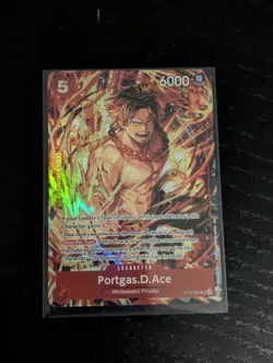Portgas.D.Ace (Illustration Box Vol.5) ST15-005 One Piece Promotion Cards Foil - Image 1