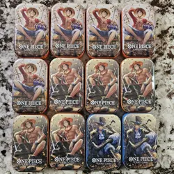 One Piece Card Game [12x] Tin Pack Set Vol.2 [TS-02] Display Set (No Box) OP-13 - Image 1