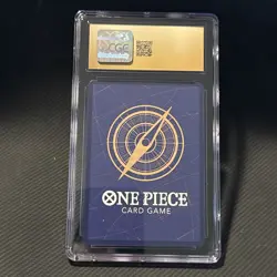 CGC PRISTINE 10 ONE PIECE SANJI OP10-005 SR ALT ART ROYAL BLOOD ENGLISH - Image 3
