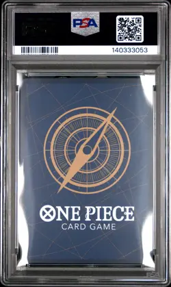 2025 ONE PIECE JPN OP14-THE AZURE SEA'S SEVEN #030 DRACULE MIHAWK PSA 10 - Image 2
