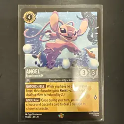 Angel - Experiment 624 191/204 Winterspell Legendary Disney Lorcana TCG - Image 1