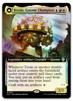 Tetzin, Gnome Champion (Extended Art) #31 (Foil) NM Lost Caverns of Ixalan - Image 1