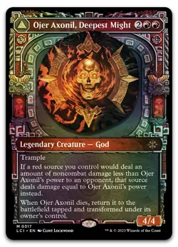 Ojer Axonil, Deepest Might (Showcase) #317 (Foil) NM Lost Caverns of Ixalan - Image 1