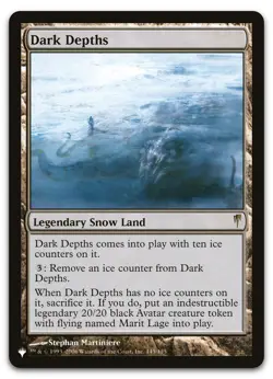 Dark Depths #145/155 (NM) List Reprints LIST LIST Magic MTG - Image 1