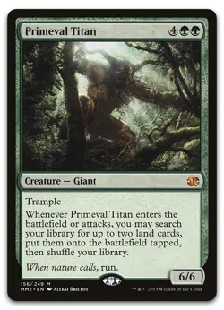 Primeval Titan #156 (NM) Modern Masters 2015 MM2 Magic MTG - Image 1